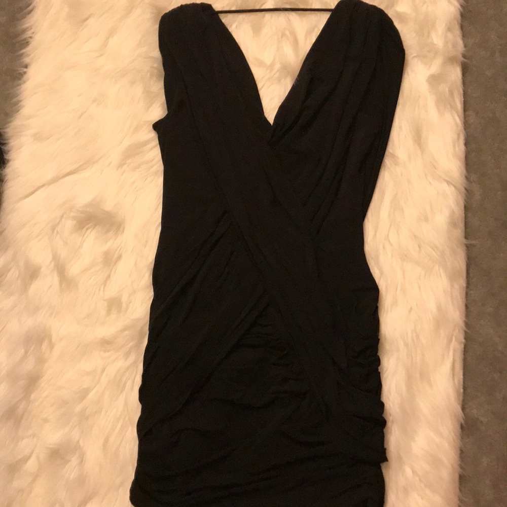 BCBGMaxazria black sexy dress